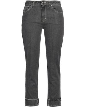 Panicale Charcoal Jeans Cotton, Elastane - Gray