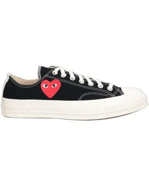 CONVERSE x COMME des GARÇONS PLAY Trainers Textile Fibres - White