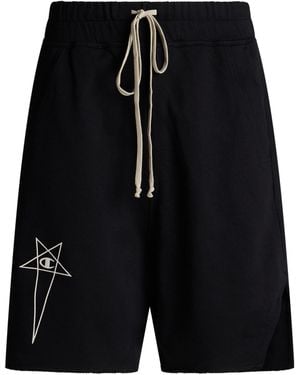 Rick Owens X Champion Shorts & Bermuda Shorts Cotton - Black