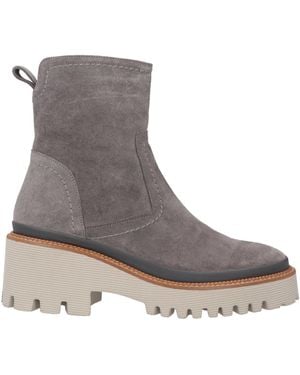 Pons Quintana Ankle Boots Leather - Grey