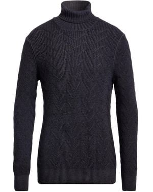 Gran Sasso Turtlenecks - Blue