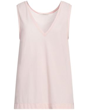 Zanone Tank Top Cotton - Pink