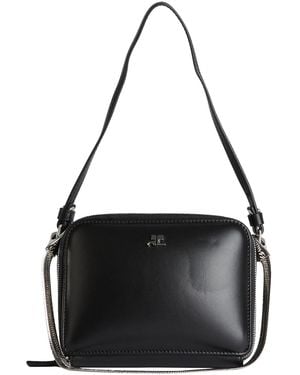 Courreges Handbag Calfskin - Black