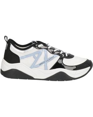 ARMANI EXCHANGE Trainers Polyester, Polyurethane - White