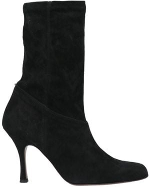 Atp Atelier Ankle Boots Leather - Black