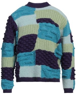 Bonsai Sweater Acrylic, Polyamide, Wool, Mohair Wool, Elastane - Blue