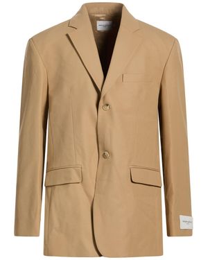 Maison Kitsuné Blazer Recycled Polyester, Virgin Wool - Natural