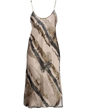 Masnada Slip Dress - Natural