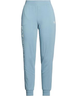 EA7 Pants Cotton, Elastane - Blue