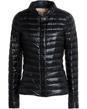 Herno Plumífero Y Acolchado - Negro
