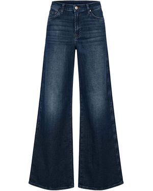 7 For All Mankind Jeans Cotton, Modal, Elastomultiester, Elastane - Blue