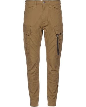 G-Star Khaki Pants Cotton, Elastane - Natural