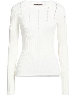 High Pullover - Weiß