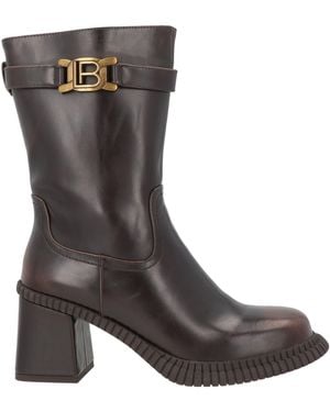 Laura Biagiotti Ankle Boots Rubber - Brown