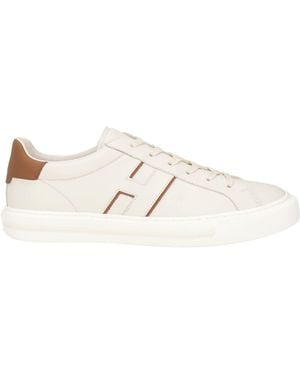 Hogan Sneakers Leather - Natural