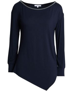 Patrizia Pepe Midnight Top Viscose, Elastane - Blue