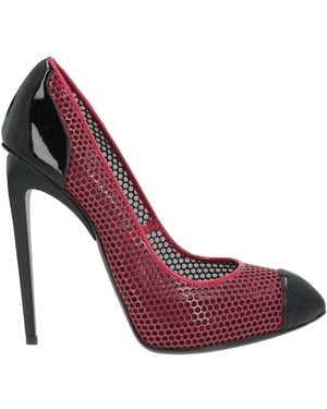 Giuseppe Zanotti Pumps Leather, Textile Fibers - Purple
