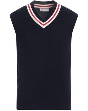 Brunello Cucinelli Pullover - Blau