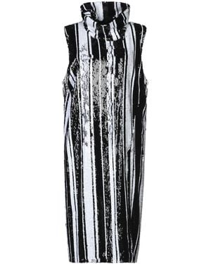 Halpern Midi Dress - Black