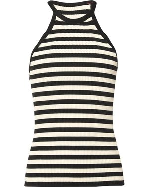 Liviana Conti Tank Top Viscose, Polyamide - Black