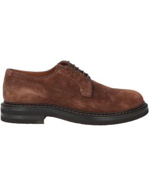 Brunello Cucinelli Lace-Up Shoes Soft Leather - Brown