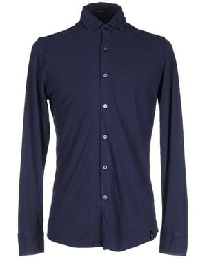Drumohr Shirt - Blue