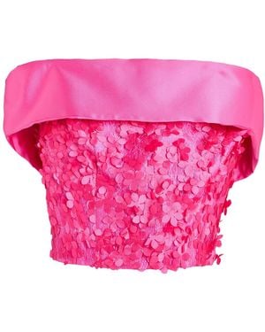 CAMILLA Fuchsia Top Polyester - Pink