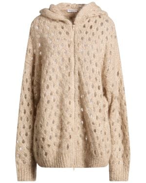Brunello Cucinelli Cardigan Mohair Wool, Polyamide, Polyester, Wool - Natural