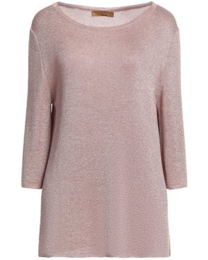 Siyu Sweater Viscose, Metallic Fiber - Pink