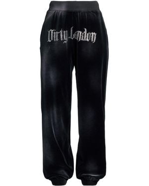 Juicy Couture Trousers Cotton, Polyamide - Black