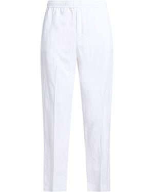 Liu Jo Pants Viscose, Linen - White