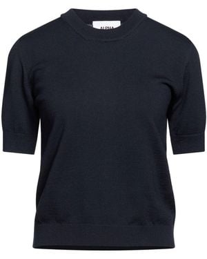 Alpha Studio Sweater Merino Wool - Blue