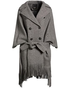 Pinko Cape Virgin Wool, Polyamide - Gray