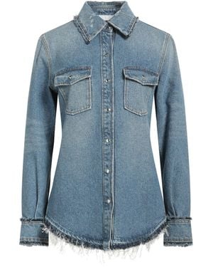 Chloé Denim Shirt Cotton, Hemp - Blue