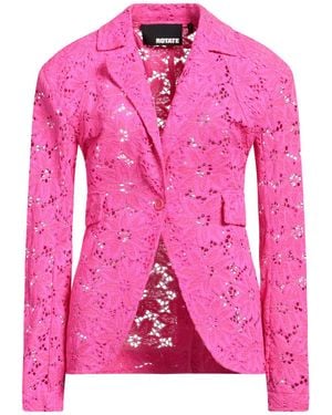 ROTATE BIRGER CHRISTENSEN Lace Blazer - Pink