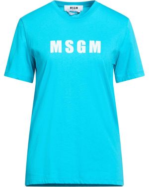 MSGM T-Shirts - Blue