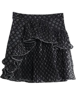 Alberta Ferretti Minigonna - Nero