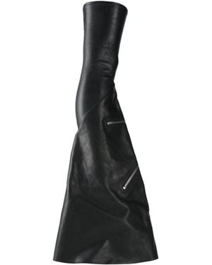 Rick Owens Boot Leather - Black