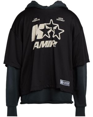 Amiri Sweatshirt Cotton - Black