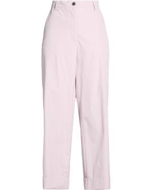 Dries Van Noten Lilac Trousers Cotton - Pink