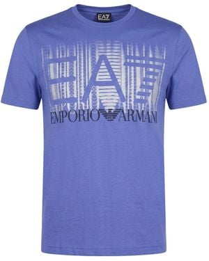 EA7 T-Shirts - Blue
