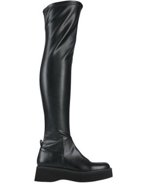 Paloma Barceló Boot Textile Fibers - Black