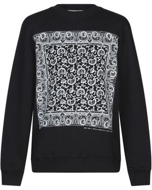 Damir Doma Printed Crewneck Sweatshirt - Black