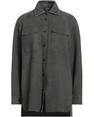 THE JACK AND JACKIE LEATHERS Dark Jacket Leather - Grey