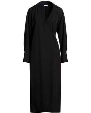 Patrizia Pepe Midi-Kleid - Schwarz
