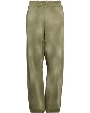 Stay Human On Earth Dark Trousers Cotton - Green
