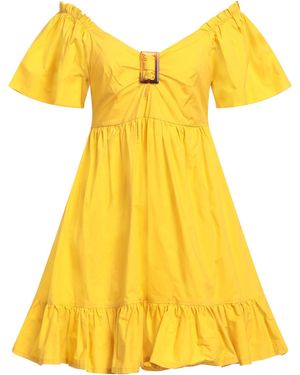 Pietronilla Mini Dress Cotton - Yellow