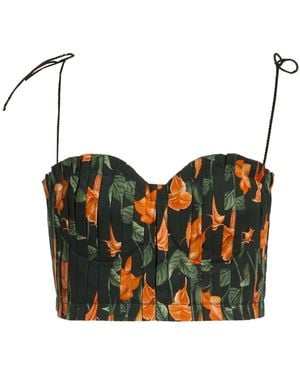 Agua Bendita Dark Top Cotton - Black