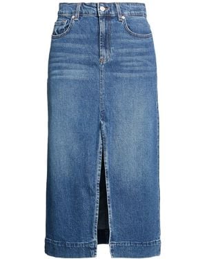 7 For All Mankind Denim Skirt - Blue