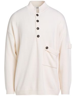 Aion Ivory Jumper Virgin Wool, Cashmere - White
